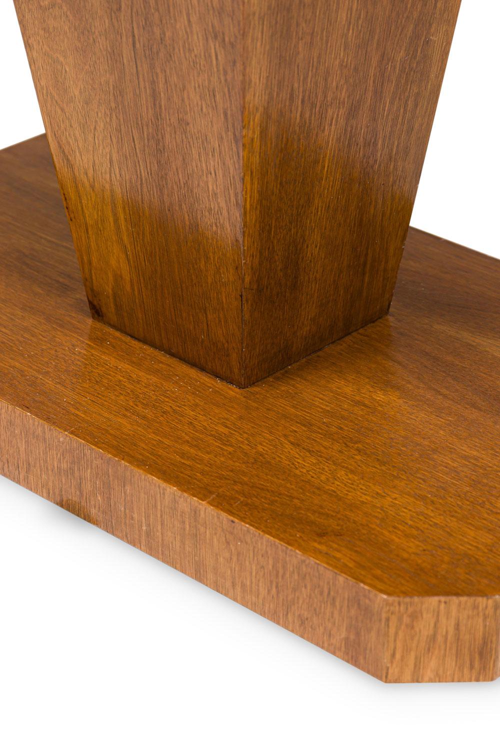 Pair of Italian Art Deco Style Single Drawer Marble Top End Tables en vente 6