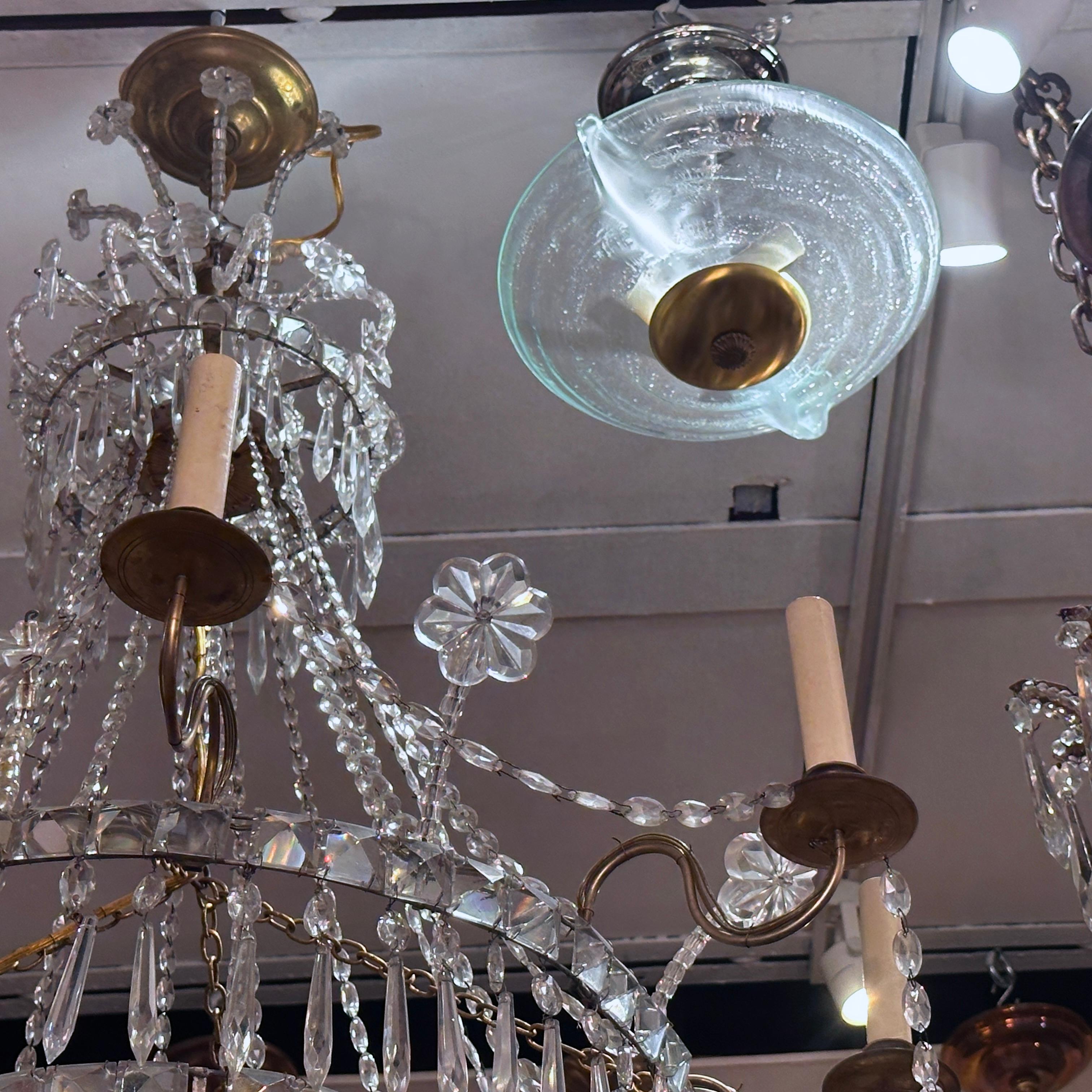 Verre d'art Paire de luminaires italiens en verre d'art, vendus individuellement en vente