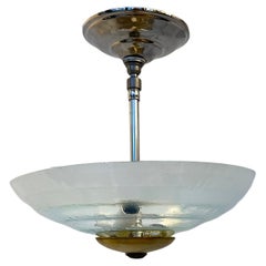Paar italienische Glaskunst-Leuchten aus Kunstglas. Einzeln verkauft.