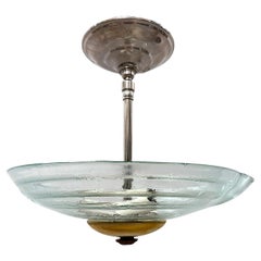 Paar italienische Glaskunst-Leuchten aus Kunstglas, einzeln verkauft