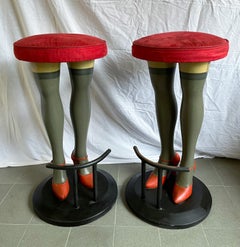 Pair of Italian Bar Stools
