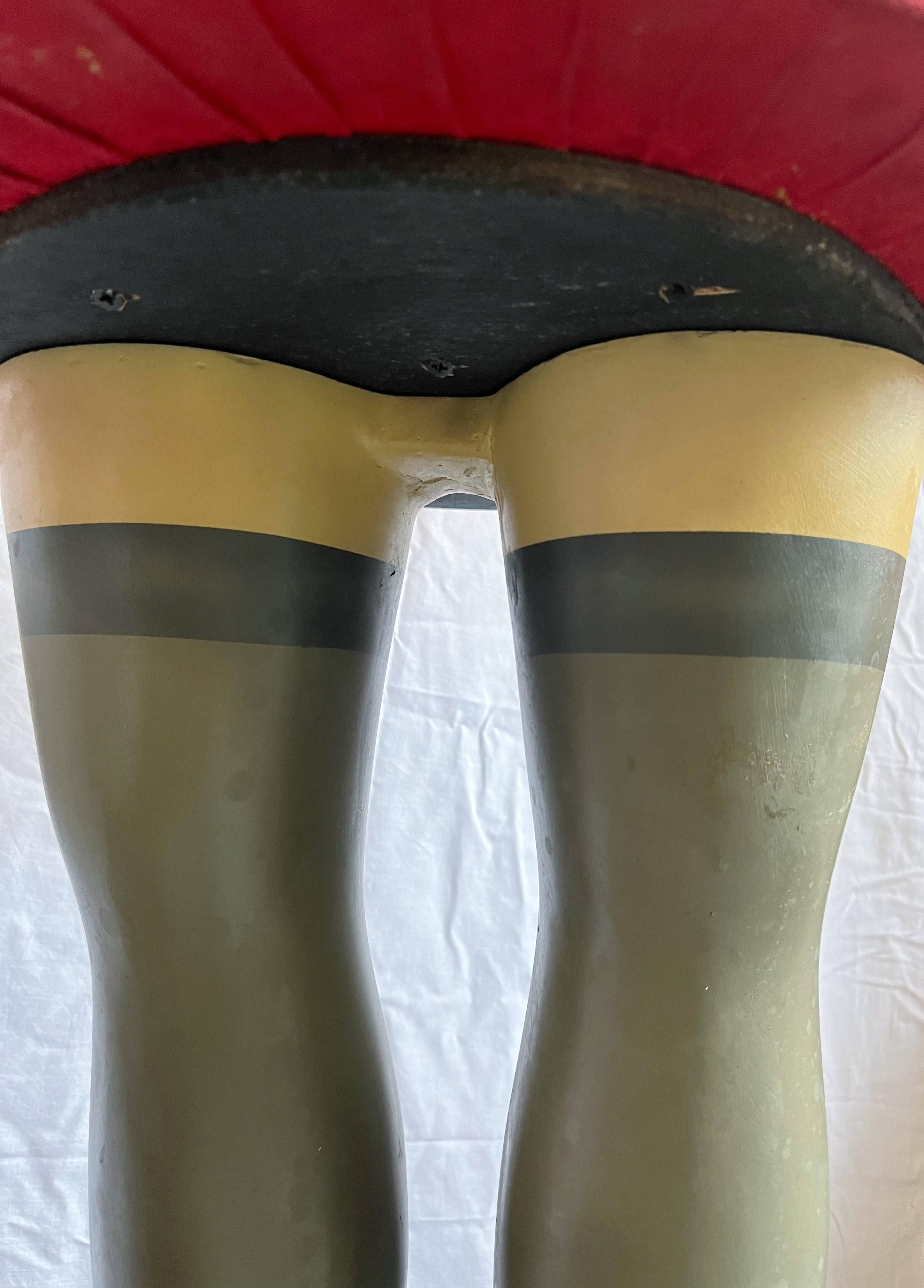 Pair of Italian Bar Stools For Sale 2