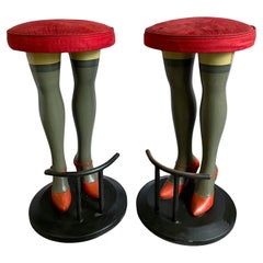 Tabourets Mid-Century Modern