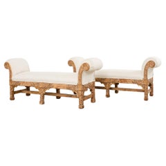 Wood Benches