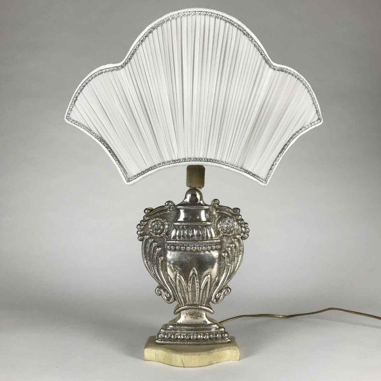 Pair of Italian Hand-made Table Lamps Baroque Style For Sale at 1stDibs
