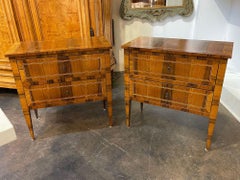 Pair of Italian Bed Side Tables