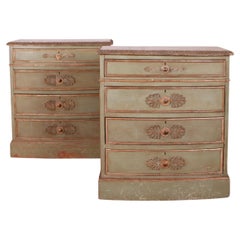 Pair of Italian Bedside Commodes