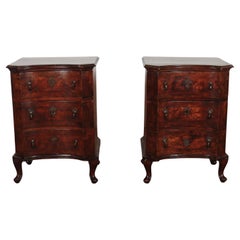 Pair of Italian Bedside Commodes