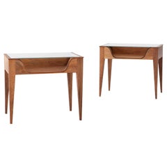 Pair of Italian Bedside Tables by F.lli Strada, 1950s