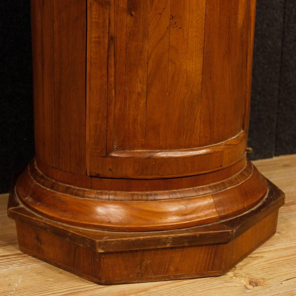 Pair of Italian Bedside Tables in Cherry and Fruit Wood from 20th Century 5