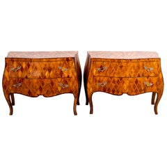 Pair of Italian Bombe Chests