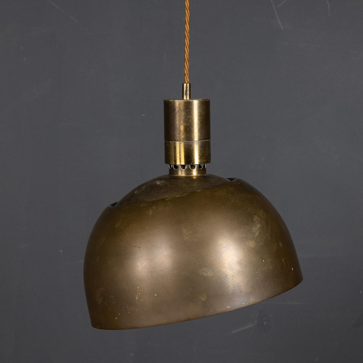 Pair of Italian Brass Articulated Wall Lights by Albini & Helg, c.1960 For Sale 2