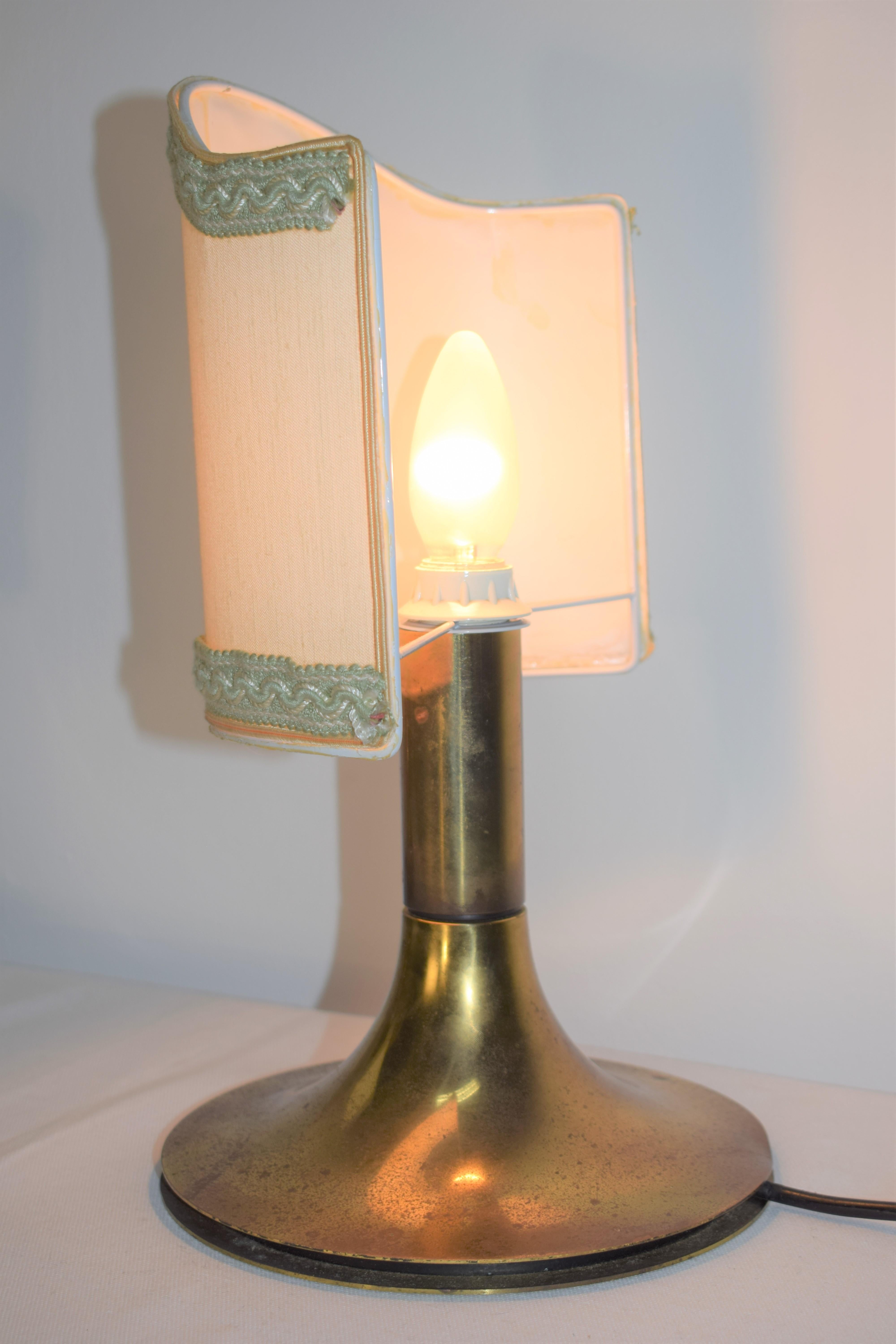 Pair of Italian Brass Table Lamps, 1960s 4