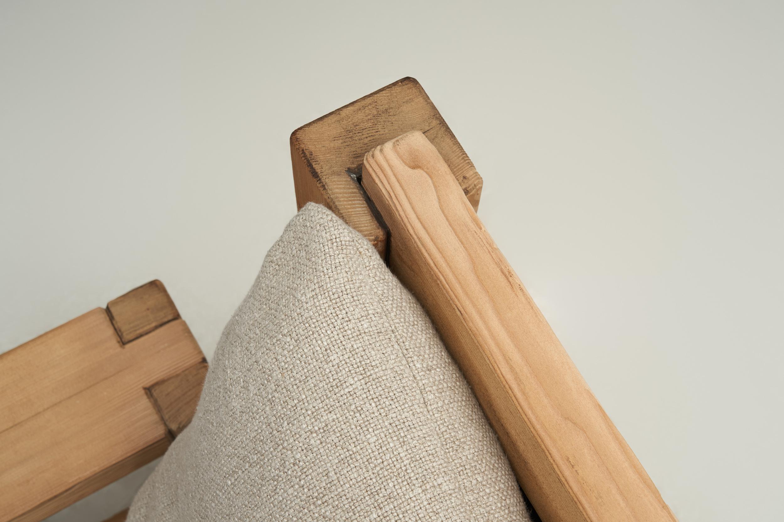 Paire de fauteuils italiens brutalistes, Italie, 1970 en vente 5