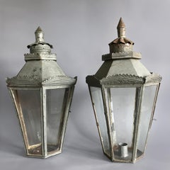Pair of Italian C19th Lanterns