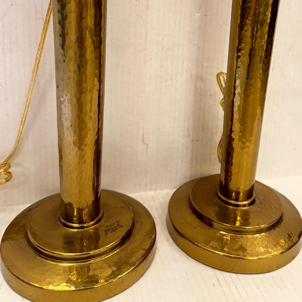 Pareja de lámparas de candelero italianas en Bueno estado para la venta en New York, NY