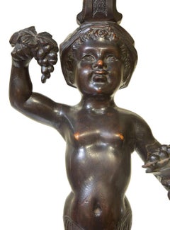 Pair of Italian Carved Torchères, circa 1890