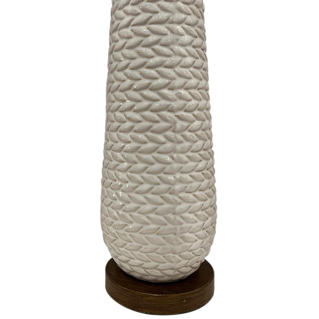 Paire de lampes italiennes en céramique Bon état - En vente à New York, NY