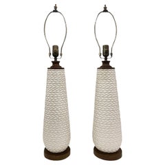 Pair of Italian Ceramic Lamps