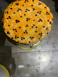 Pair of Italian ceramic stools circa 1980