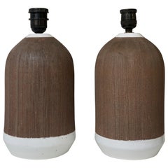 Pair of Italian Ceramic Table Lamps