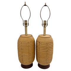 Pair of Italian Ceramic Table Lamps