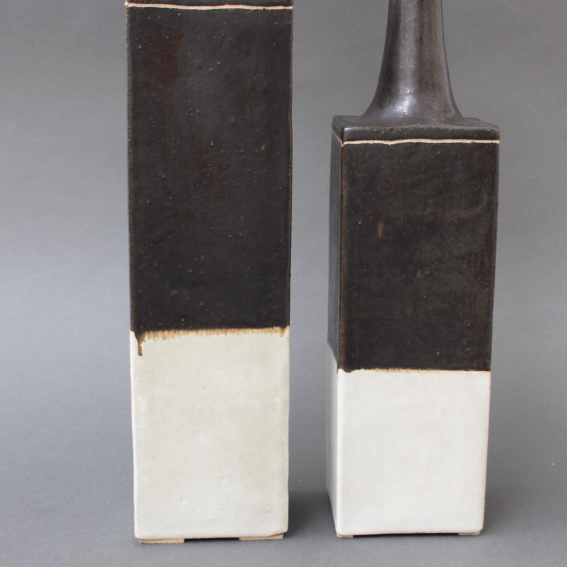 Pair of Italian Ceramic Vases by Bruno Gambone 'circa 1970s' 7