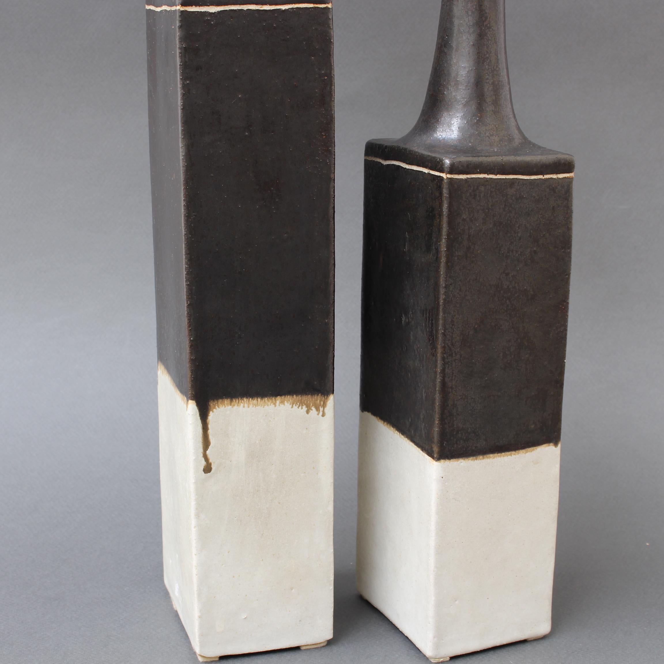 Pair of Italian Ceramic Vases by Bruno Gambone 'circa 1970s' 9