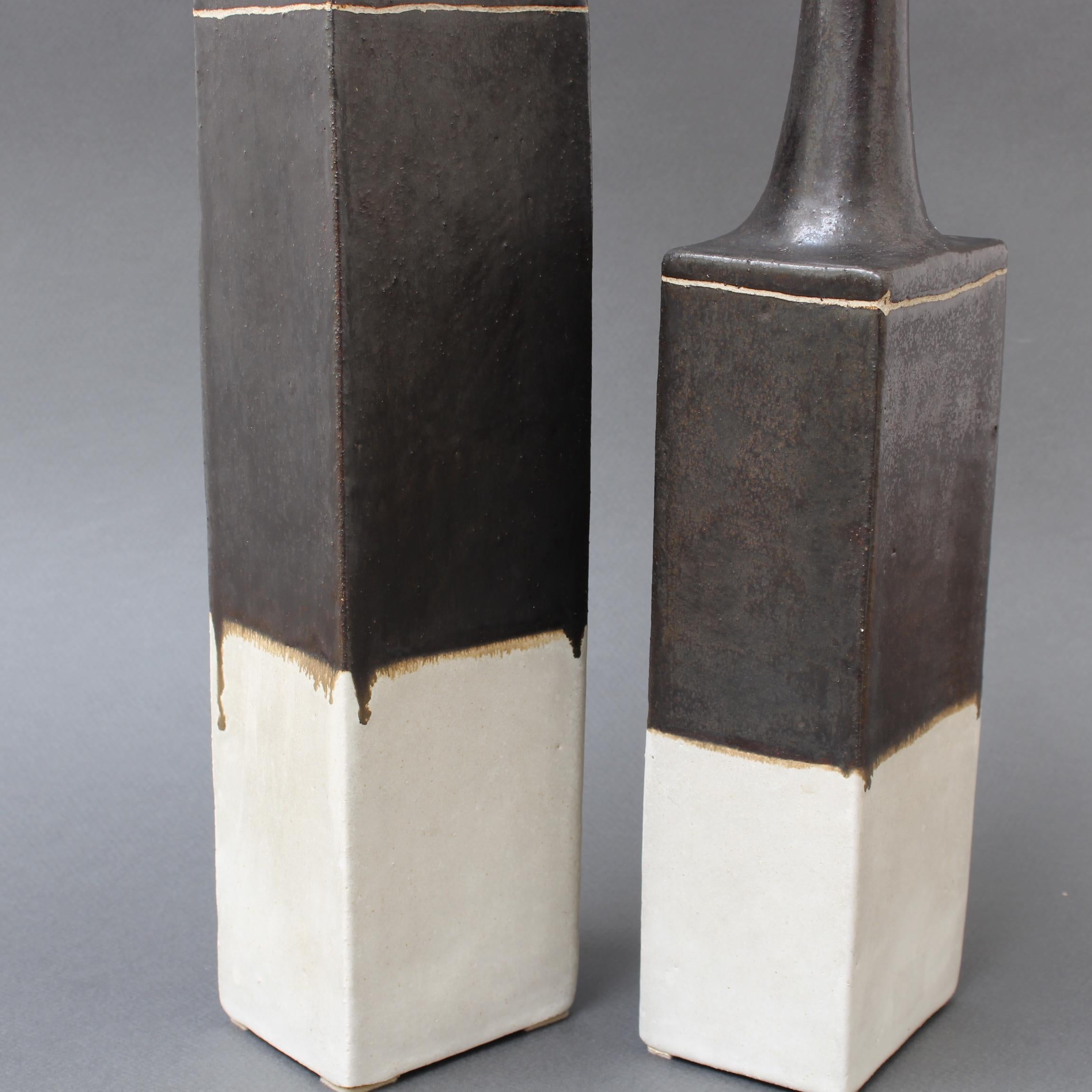 Pair of Italian Ceramic Vases by Bruno Gambone 'circa 1970s' 10
