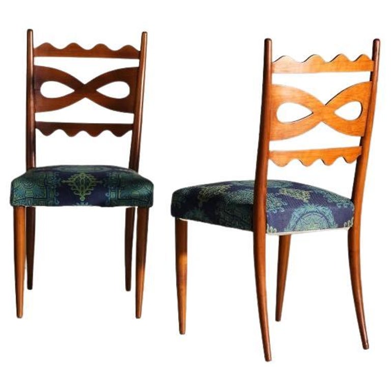 Pair of Italian Chairs by Paolo Buffa, c.1950