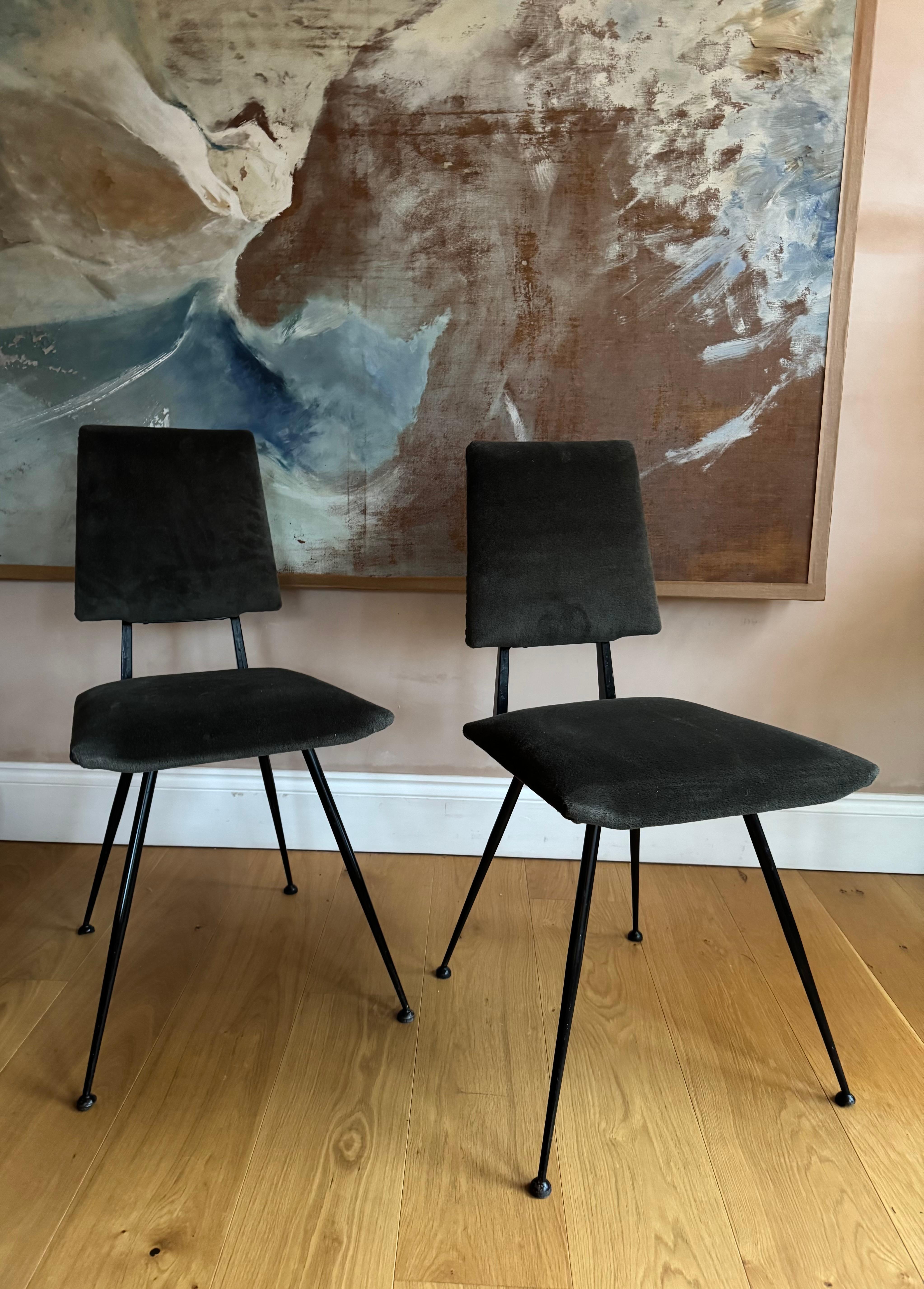 Pareja de sillas italianas de Velca en Bueno estado para la venta en London, GB