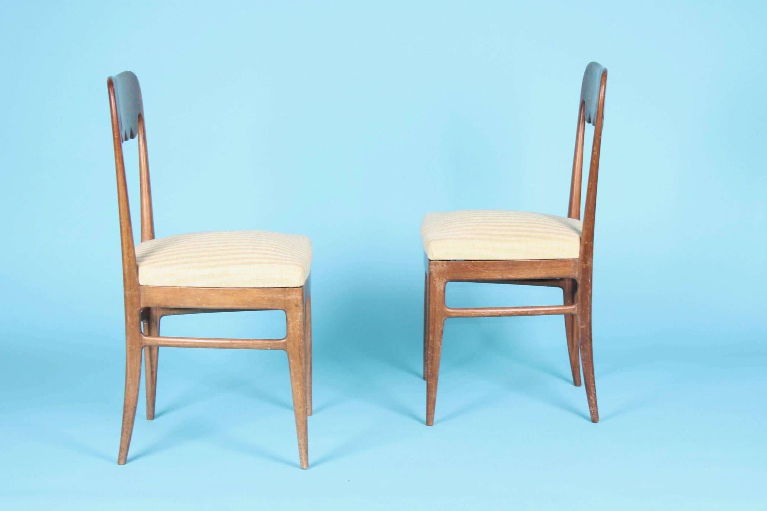 Mid-20th Century Pair of Italian Chairs