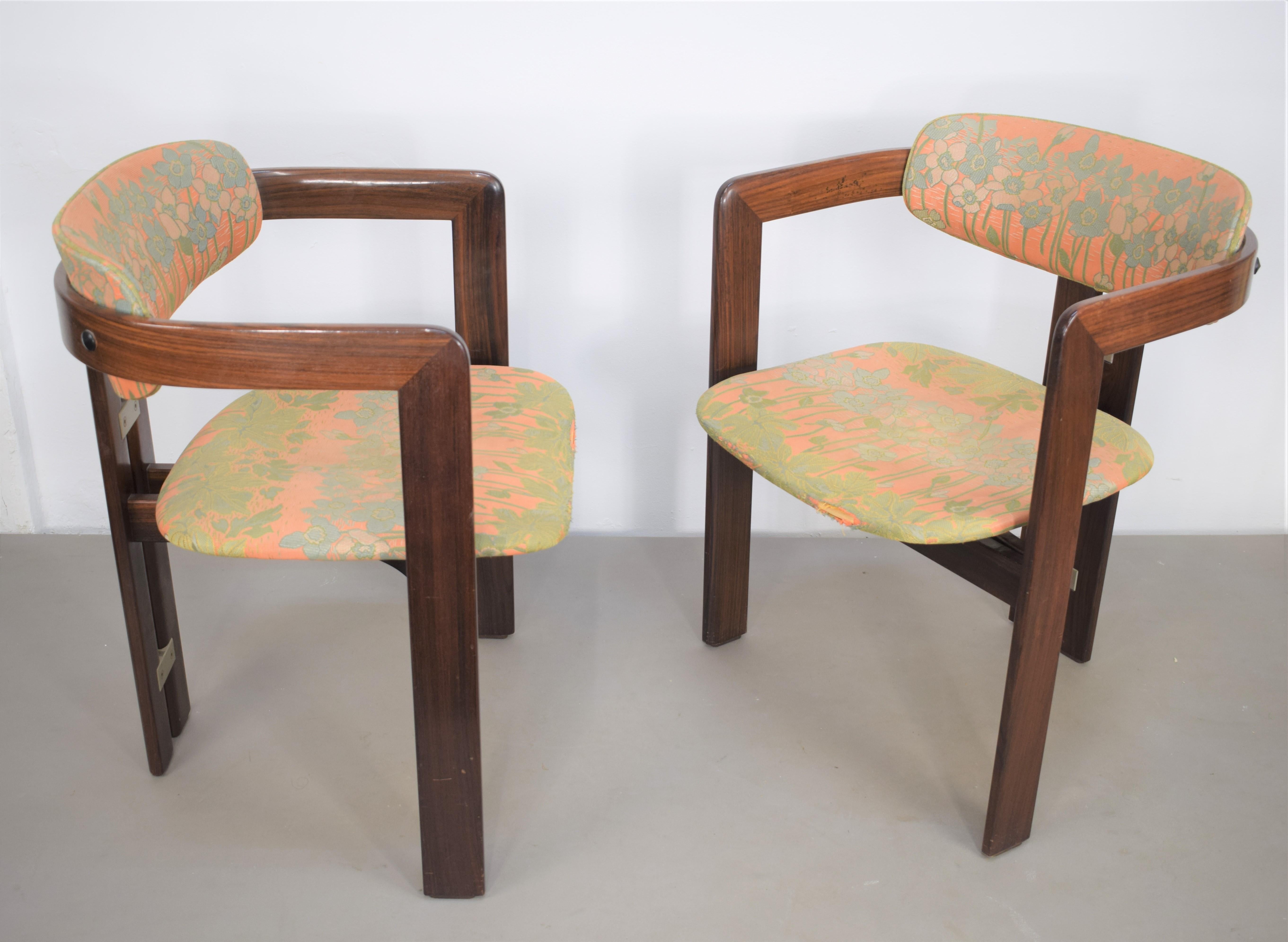 Pair of Italian Chairs Model 