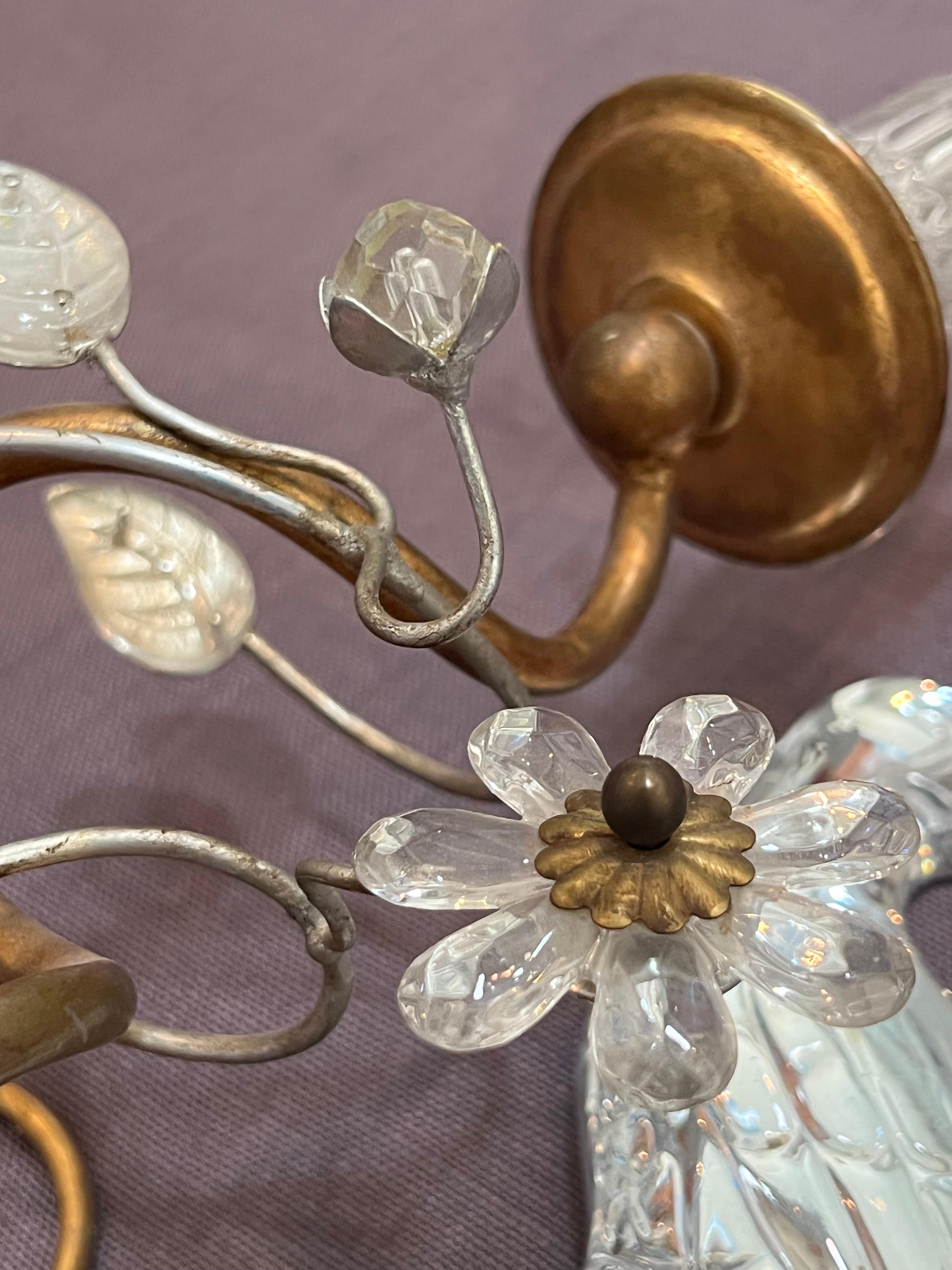 20th Century Pair of Italian Chinoiserie Sconces by Banci Firenze
