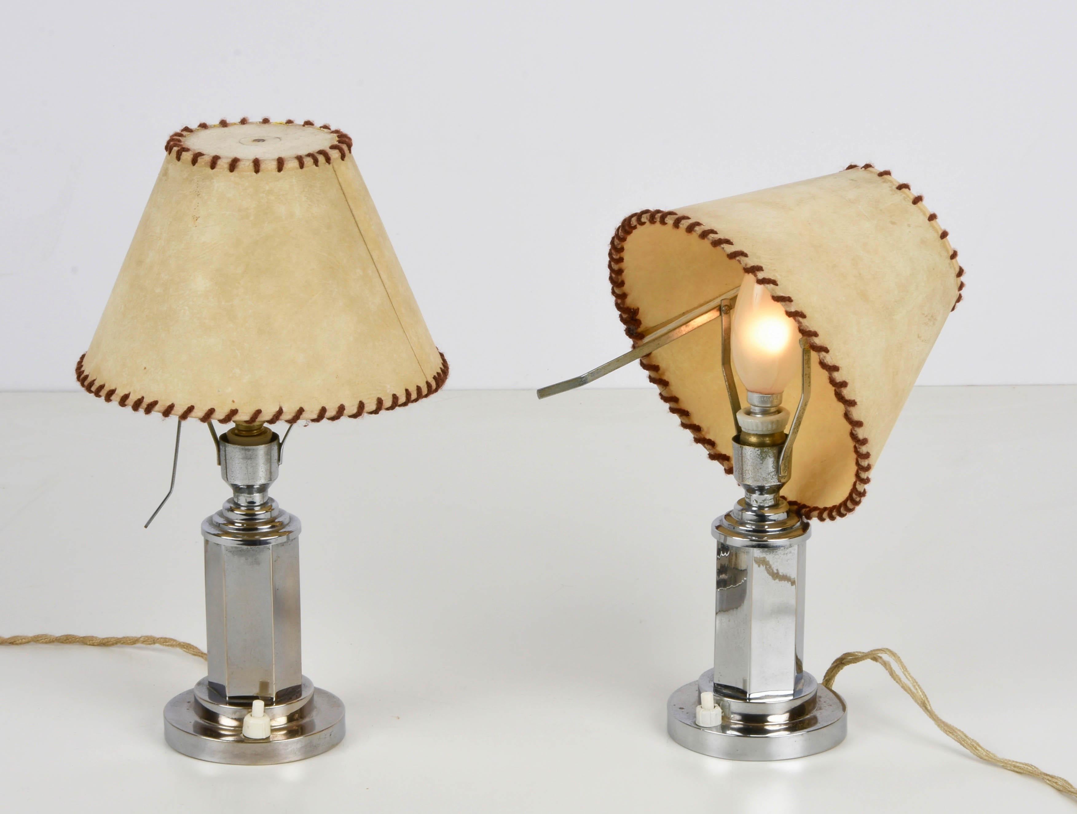1940s lamp shades