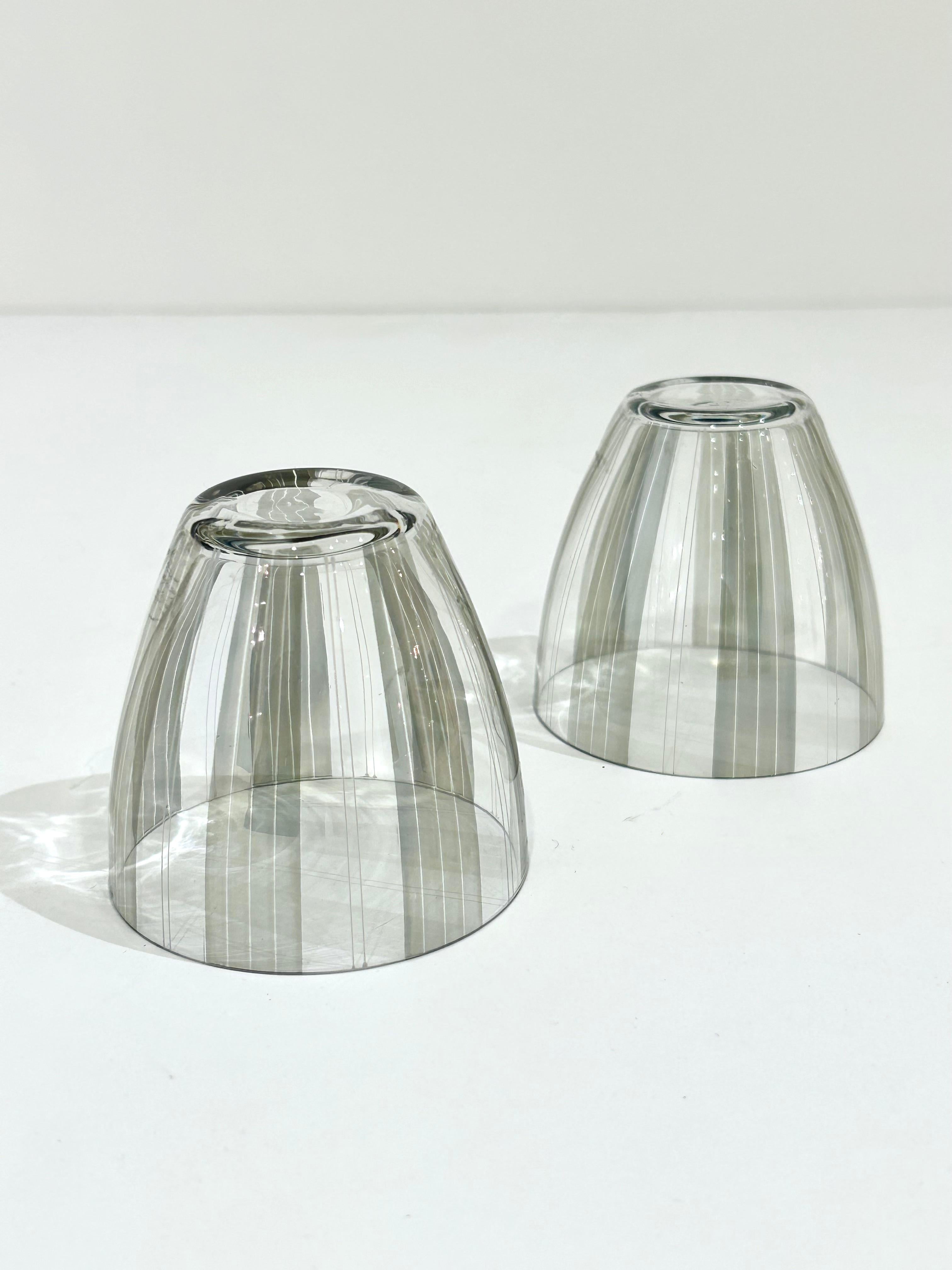 Pair of Italian Cocktail Glasses en venta 2