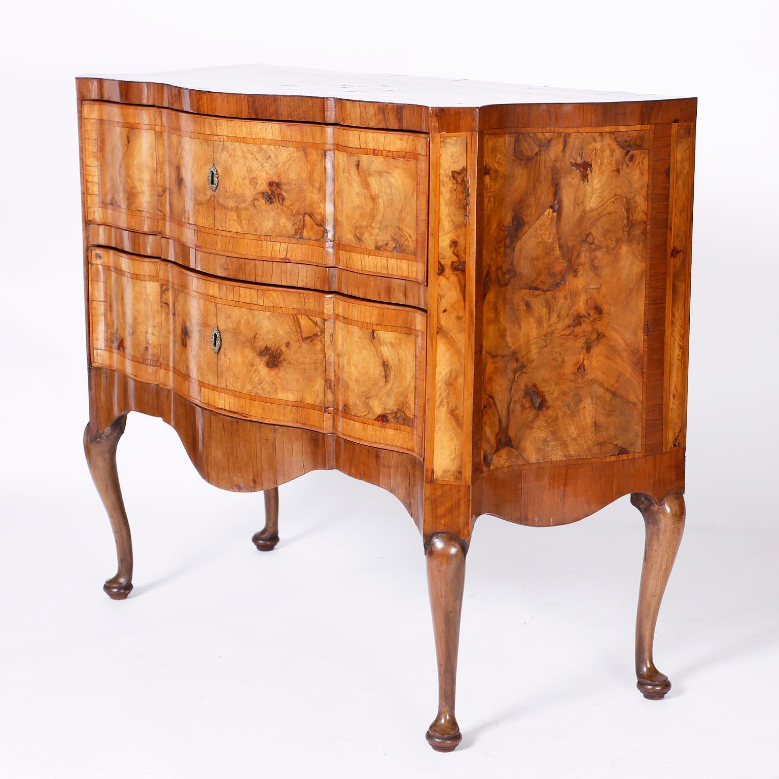 Louis XV Pair of Italian Commodes or Chests