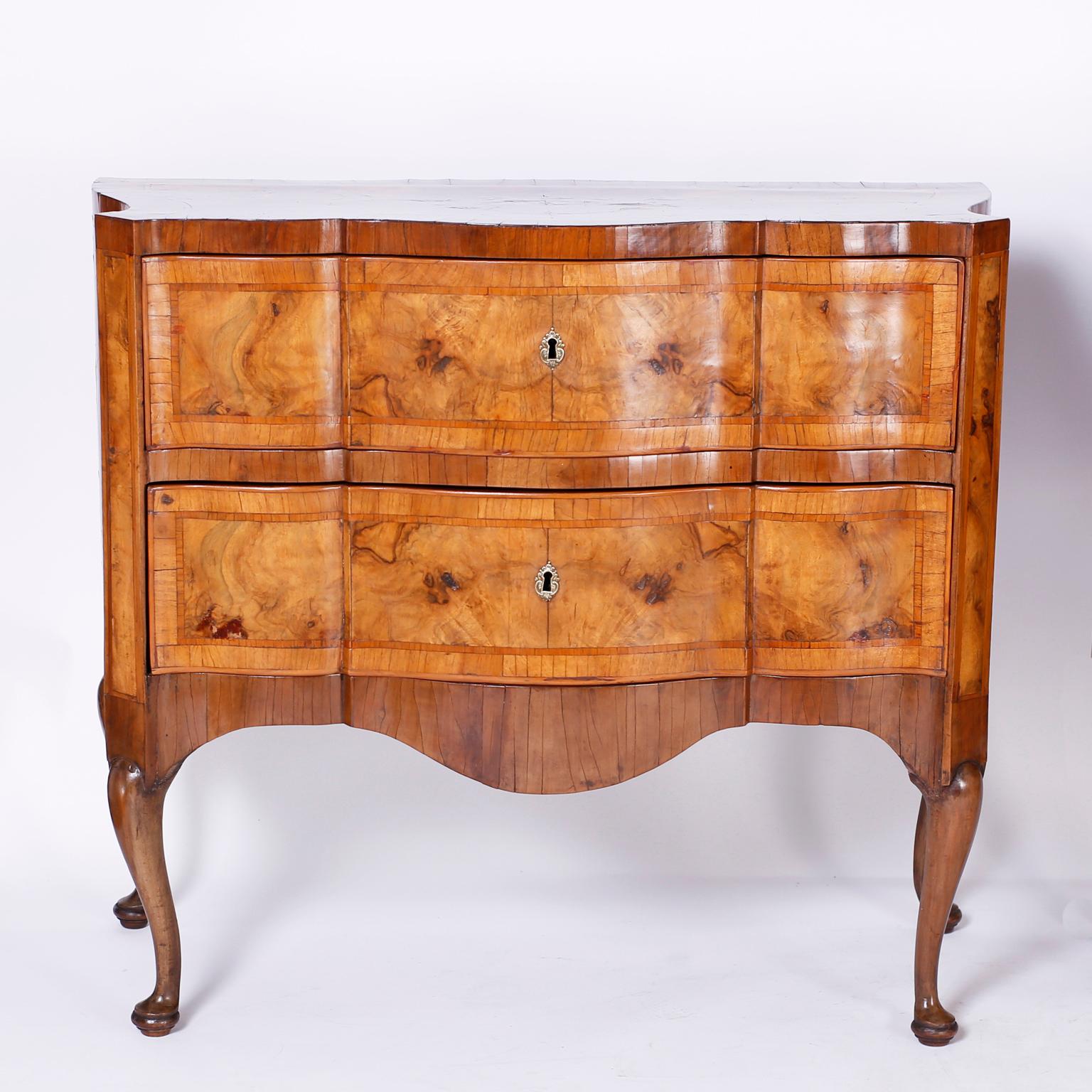 19th Century Pair of Italian Commodes or Chests