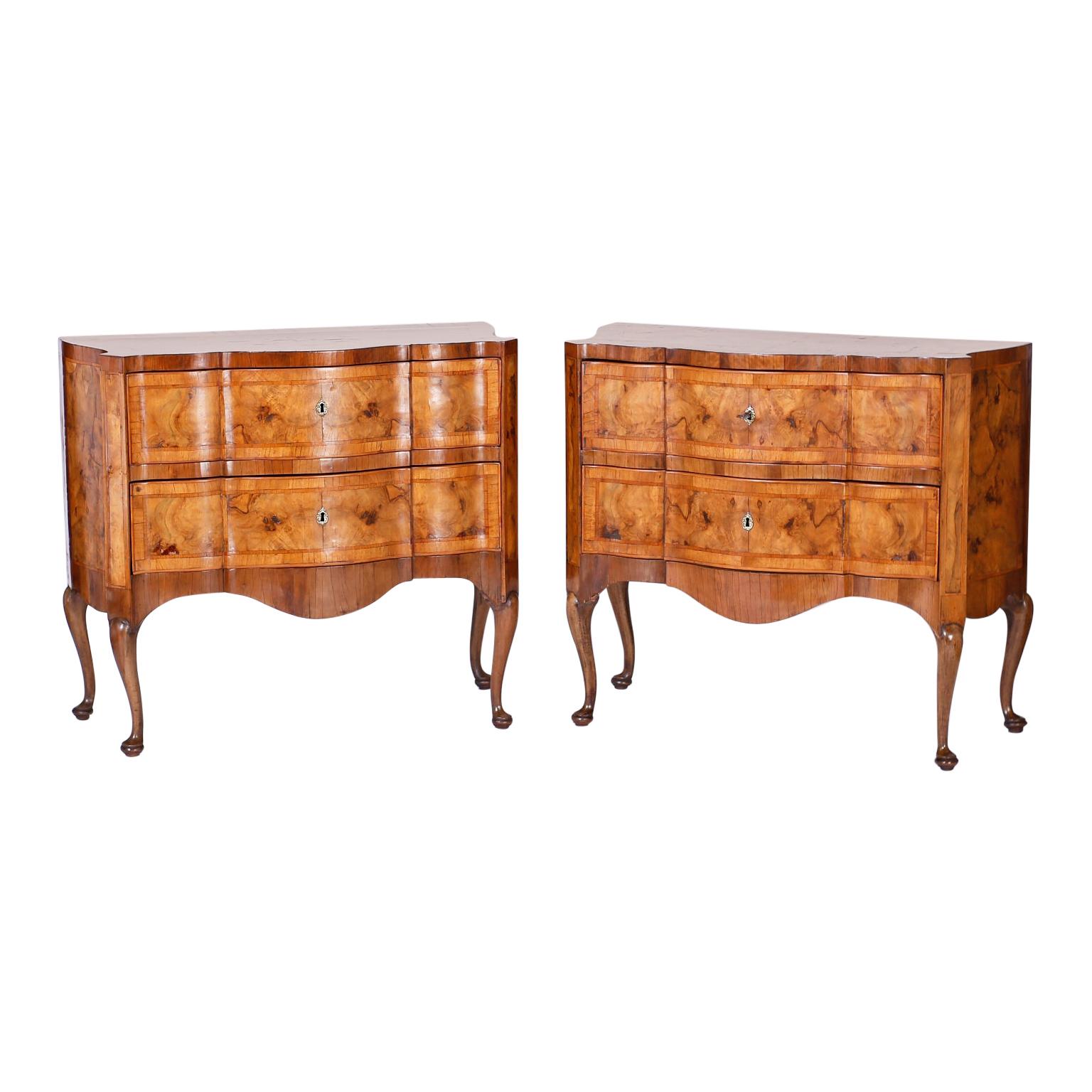 Pair of Italian Commodes or Chests