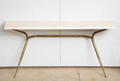 Pair of Italian Consoles Attributed to Cesare Lacca