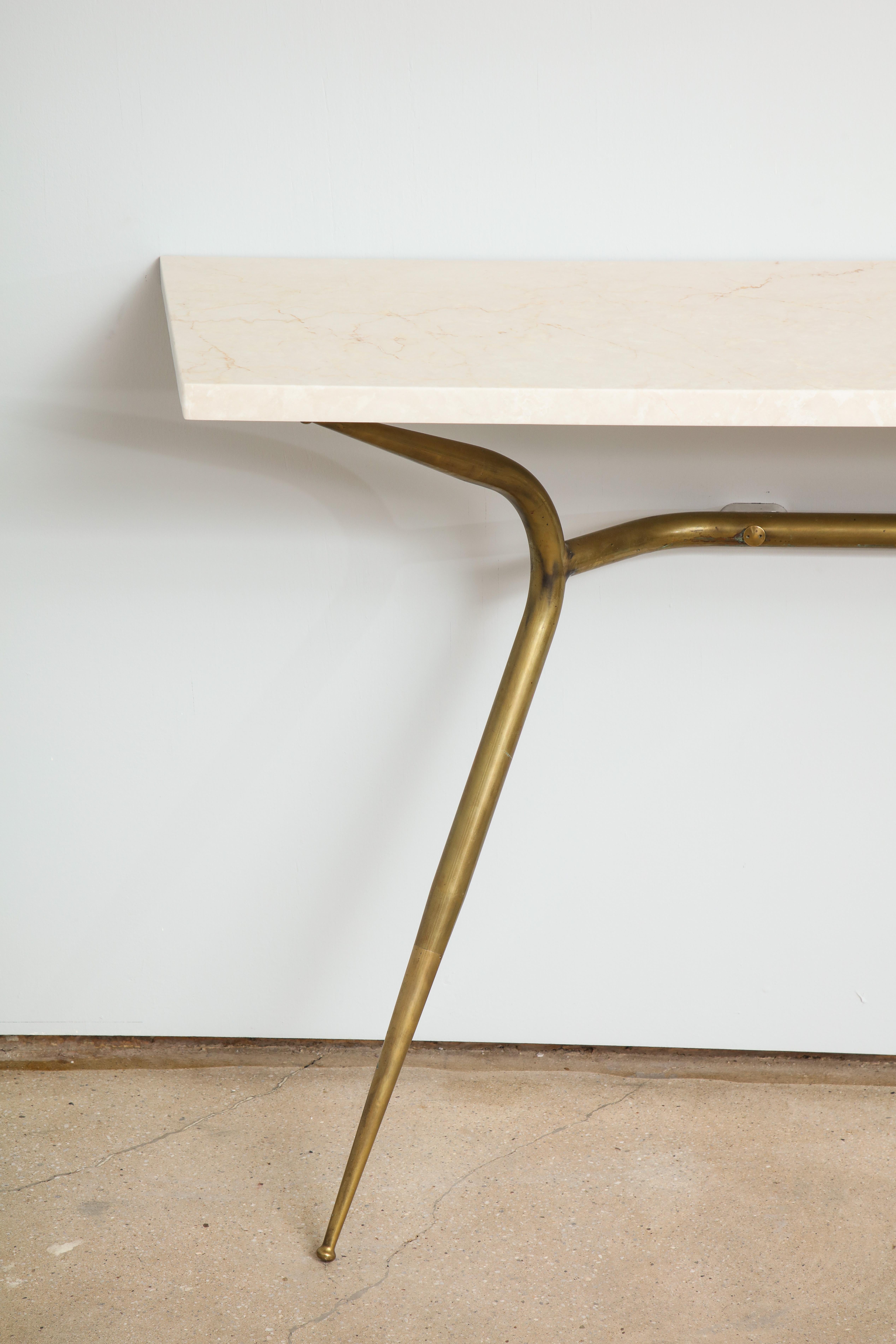 20th Century Pair of Italian Consoles Attributed to Cesare Lacca For Sale