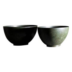 Pair of Italian Decorative Bronze Vases