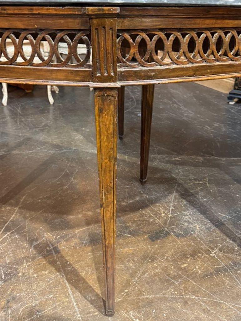 Paire de consoles italiennes Demi-Lune en vente 2