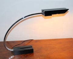 Coppia di lampade da scrivania italiane