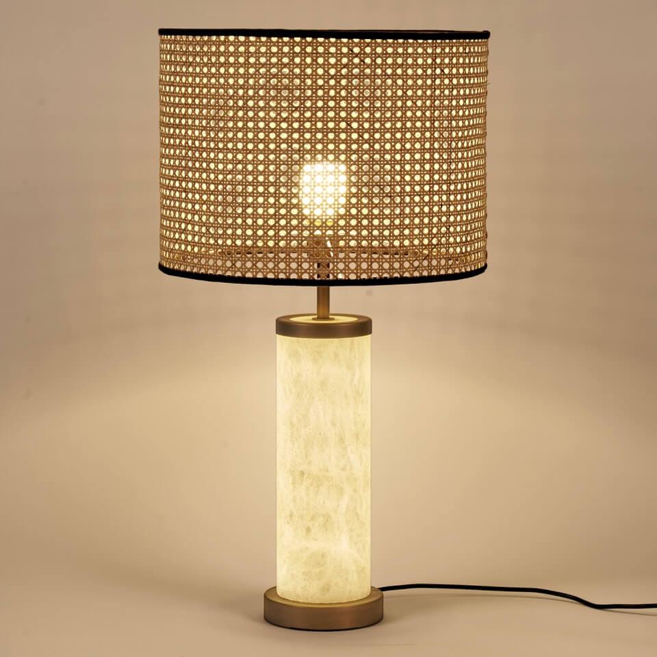 Contemporary Pair of Italian Double Light Table Lamp 