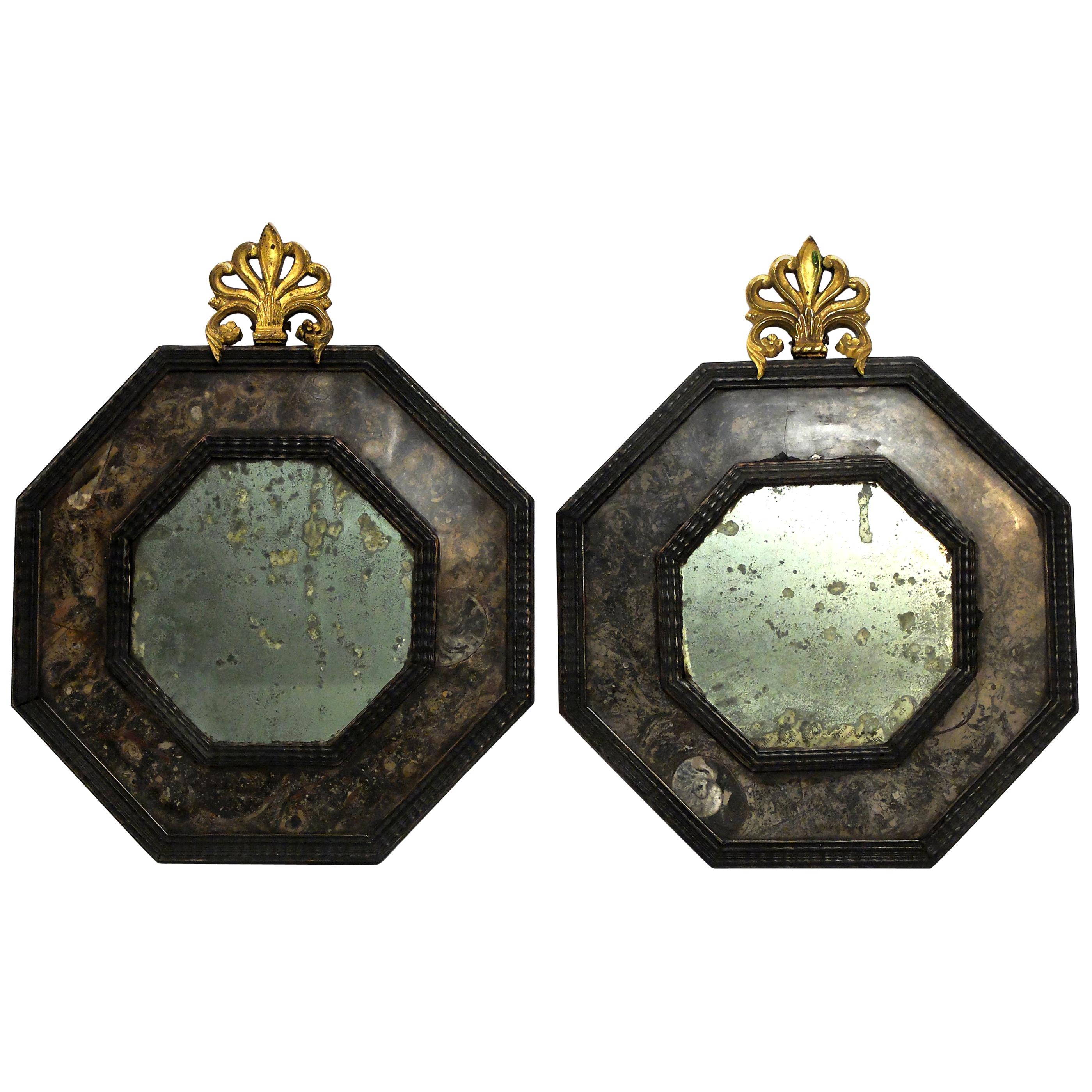 Pair of Italian Early 19th Century Mirrors