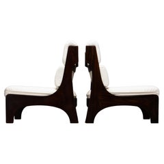 Pair Of Italian Easy Chairs - Claudio Salocchi