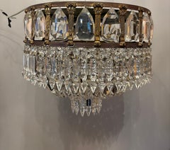 Pair of Italian Empire Style Flush Mounts