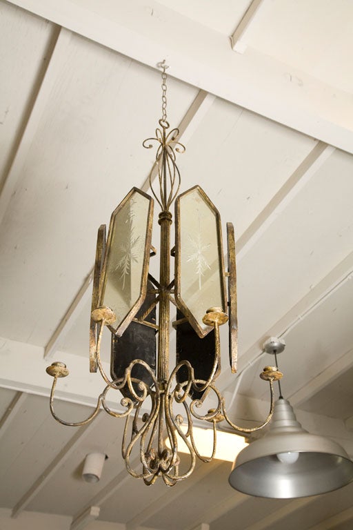 hanging candle chandelier