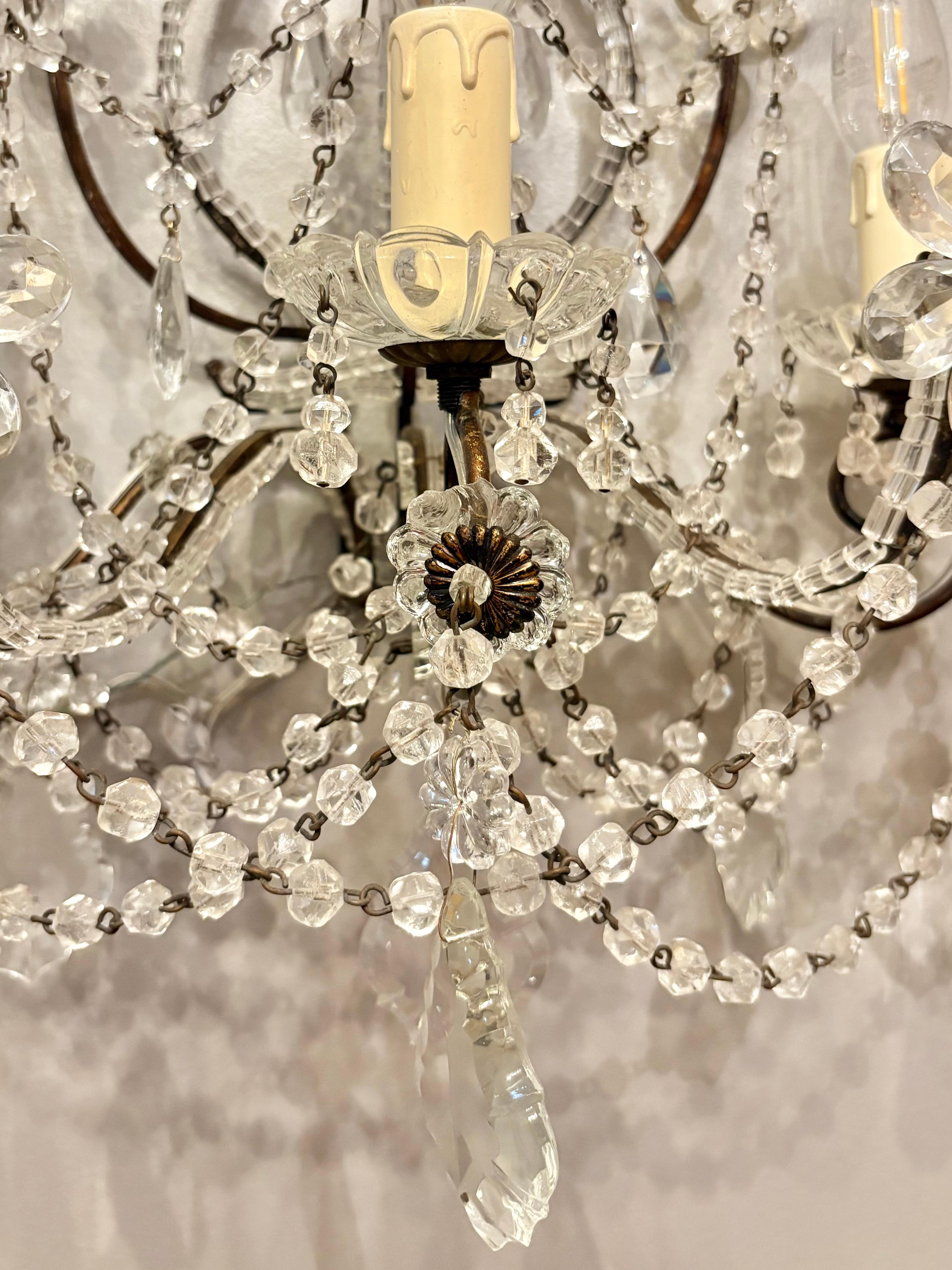 Pareja de candelabros florentinos italianos en venta 3
